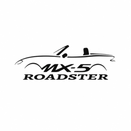 Sticker Car zwart | Mazda MX5 MX-5 ND Roadster