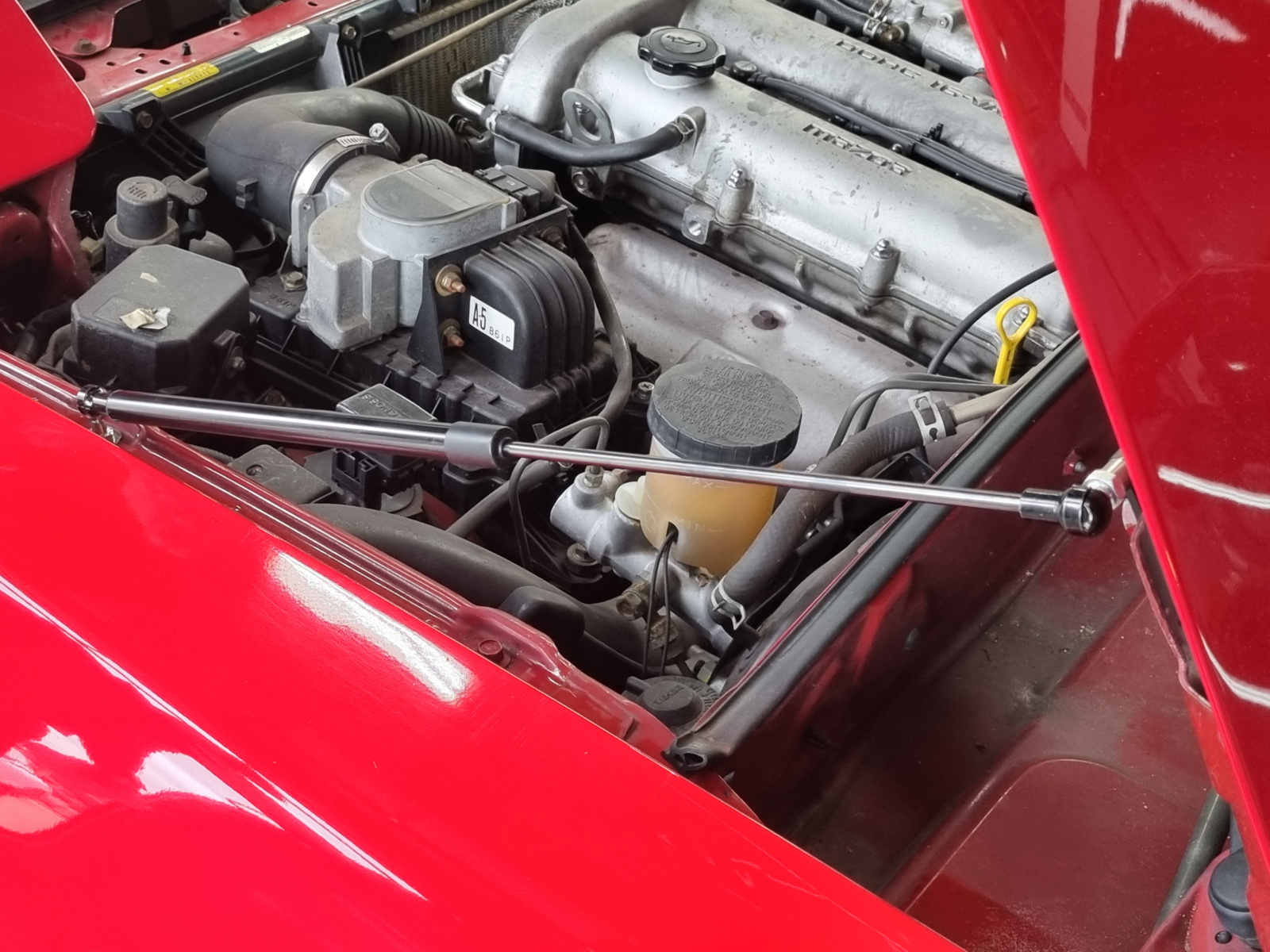 Mazda MX5 MX-5  NA/NB/NBFL Motorkaplifters Zwart