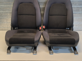 Set Stoelen zwart Stof voor een Mazda MX-5 NB
