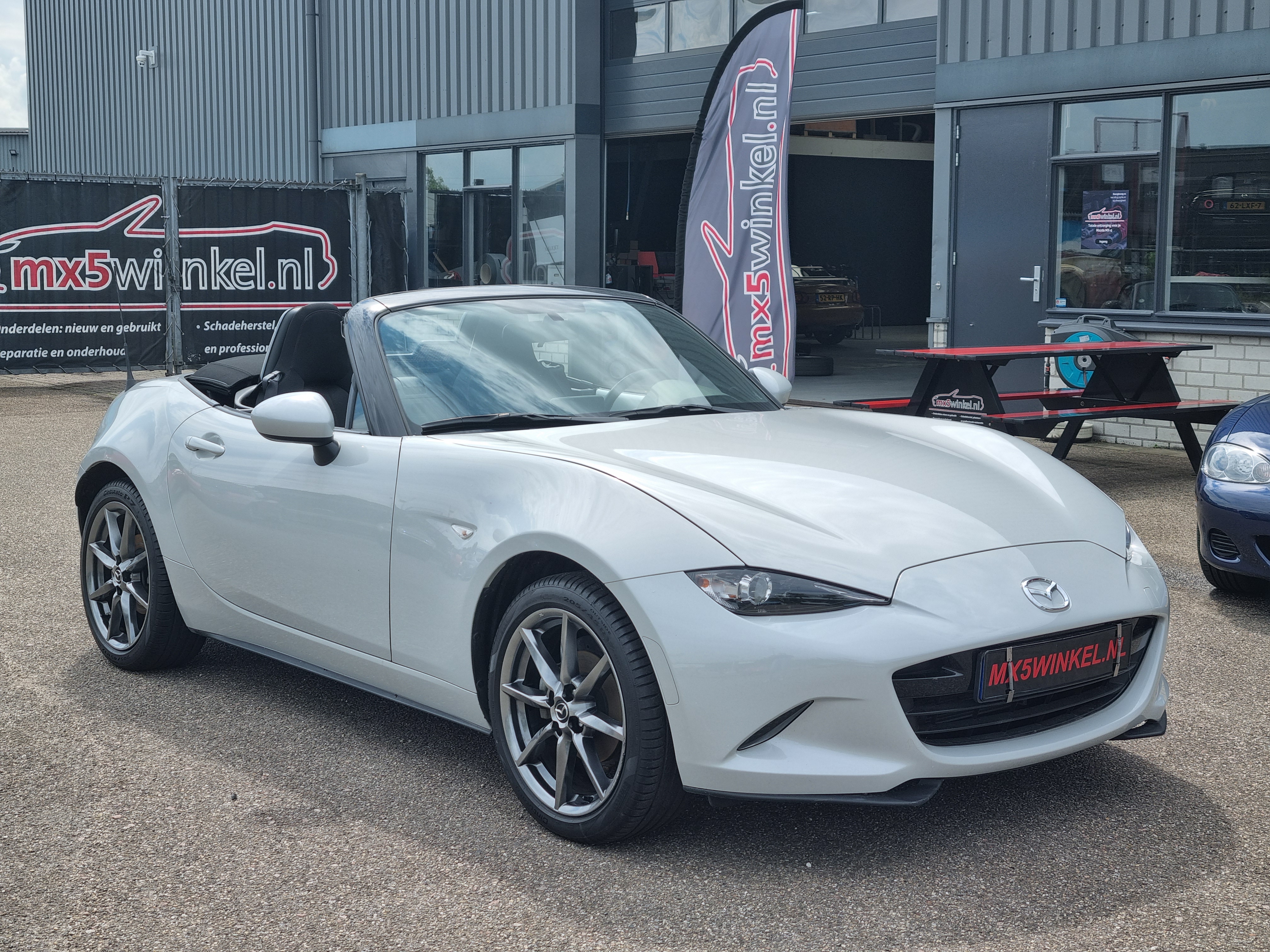 Mazda MX5 MX-5 Cabrio ND 1.5 liter 131 pk | 2016 Ceramique White