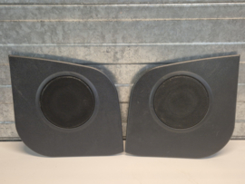Set Speakerkap/ Luidsprekerkap Zwart gebruikt voor de Mazda MX5 NA