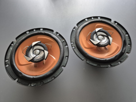 Set van 2 ronde Pioneer Speakers 170W gebruikt voor Mazda MX5 NA