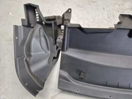 Gebruikt linkse Afdekplaat aan de rechte onder de Softtop Zwart Mazda MX-5 NC