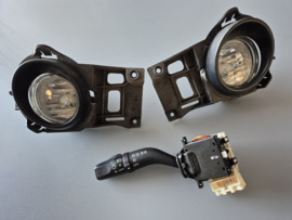 Set 2x Mistlamp met LED bol en Schakelaar gebruikt voor de Mazda MX5 NC
