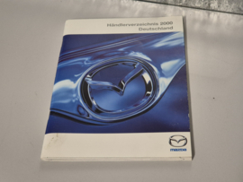 Mazda MX5 MX-5 Kaartenboekje Atlas in Duits uit 2000