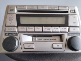 Originele Radio/CD/Cassette Zilver voor de Mazda MX-5 NB/NBFL