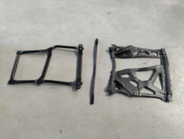 Set 3x Chassis Brace gebruikt voor de Mazda MX-5 NB/NBFL Zwart Gespoten