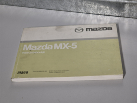 Mazda MX5 MX-5 origineel Nederlands Instructie boekje 8M66 voor de NA uit 1997