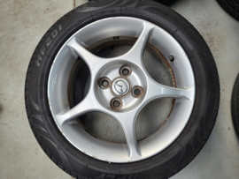 Set Velgen Enkei Origineel Mazda met WERK banden 195/50/R15 Mazda MX-5 NA/NB/NBFL