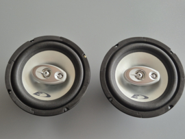 Set van 2 ronde Alpine Speakers 280W gebruikt voor Mazda MX5 NB/NBFL