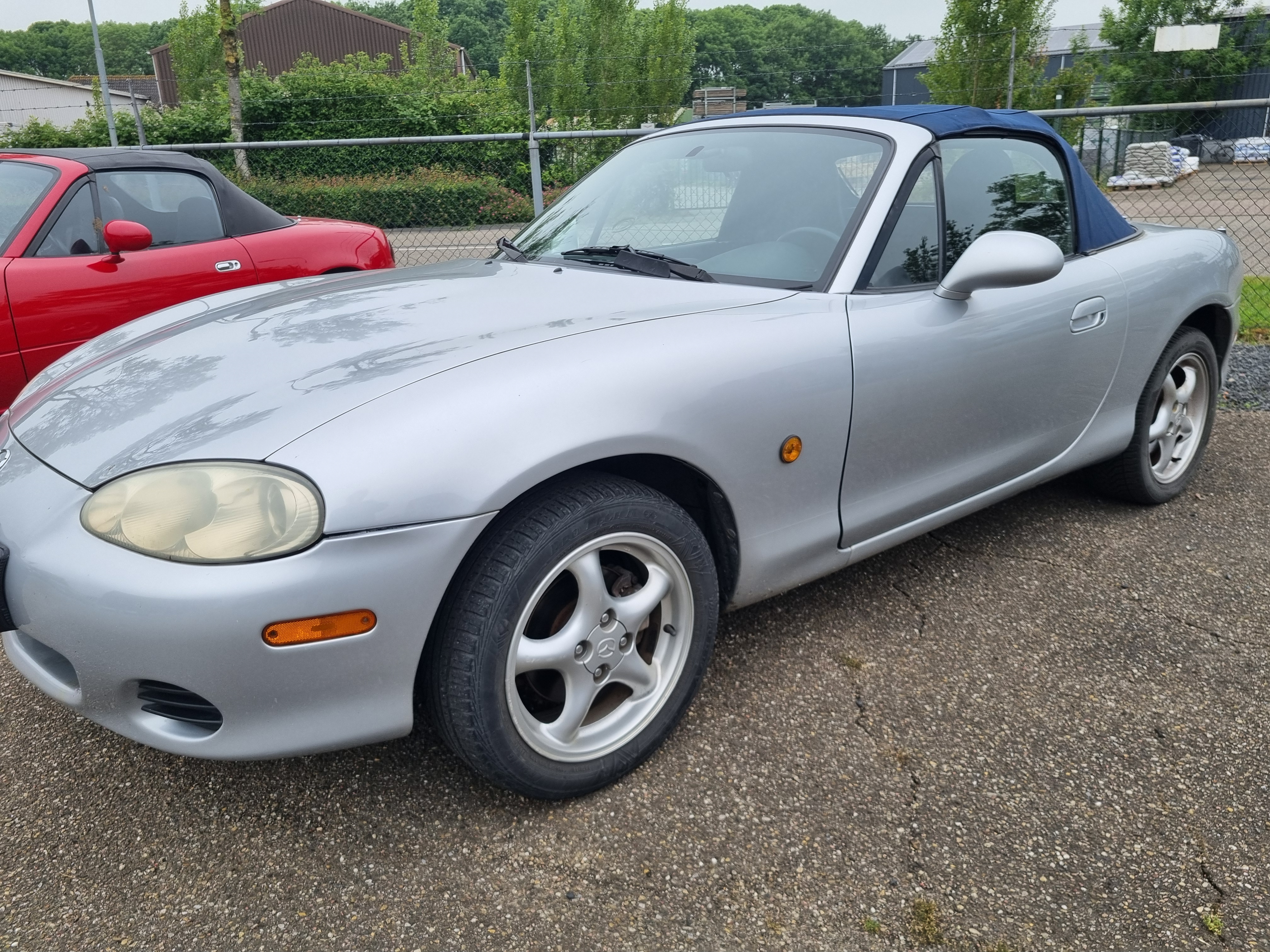 Mazda MX-5 Cabrio NBFL 1.6 | 2001 Silver Grey