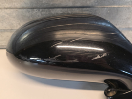 Rechter Spiegel handbediend manuel (2) gebruikt voor de Mazda MX-5 NB Zwart