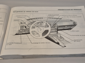 Mazda MX5 MX-5 origineel Engels Frans Instructie boekje 8A24 voor de NA uit 1990