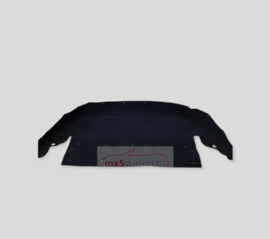 Verkocht = Tapijt Bekleding onder softtop (Zwart) gebruikt voor de Mazda MX5 NA/NB/NBFL
