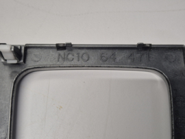 Set 2x Frame silver middenpaneel dashboard gebruikt Mazda MX5 NB/NBFL