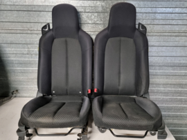 Set Stoelen Zwart Stof voor de Mazda MX-5 NC
