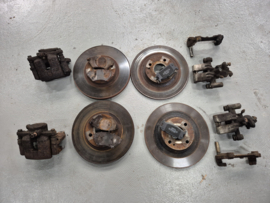 Gebruikte upgrade set Remschijven en Remblokken compleet 270/274 Mazda MX-5 NB/NBFL