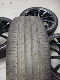 Velgen zwart gepoedercoat met Continental banden Mazda MX-5 NC