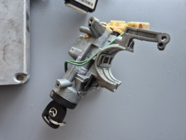 Compleet ECU met immobiliser en contactslot met sleutel gebruikt voor de Mazda MX-5 NBFL 1.8 SVT