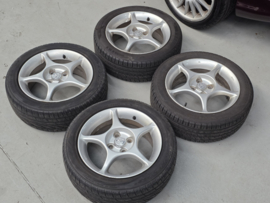 Set Velgen Enkei Origineel Mazda met WERK banden 195/50/R15 Mazda MX-5 NA/NB/NBFL