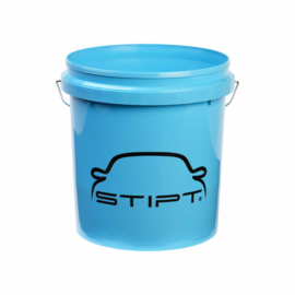 Stipt Grift Bucket Emmer 12 Liter met rooster voor anti vuil