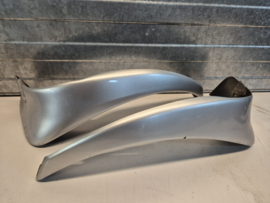 Setje Spatlappen licht Grijs Achterzijde gebruikt voor Mazda MX5 NB/NBFL