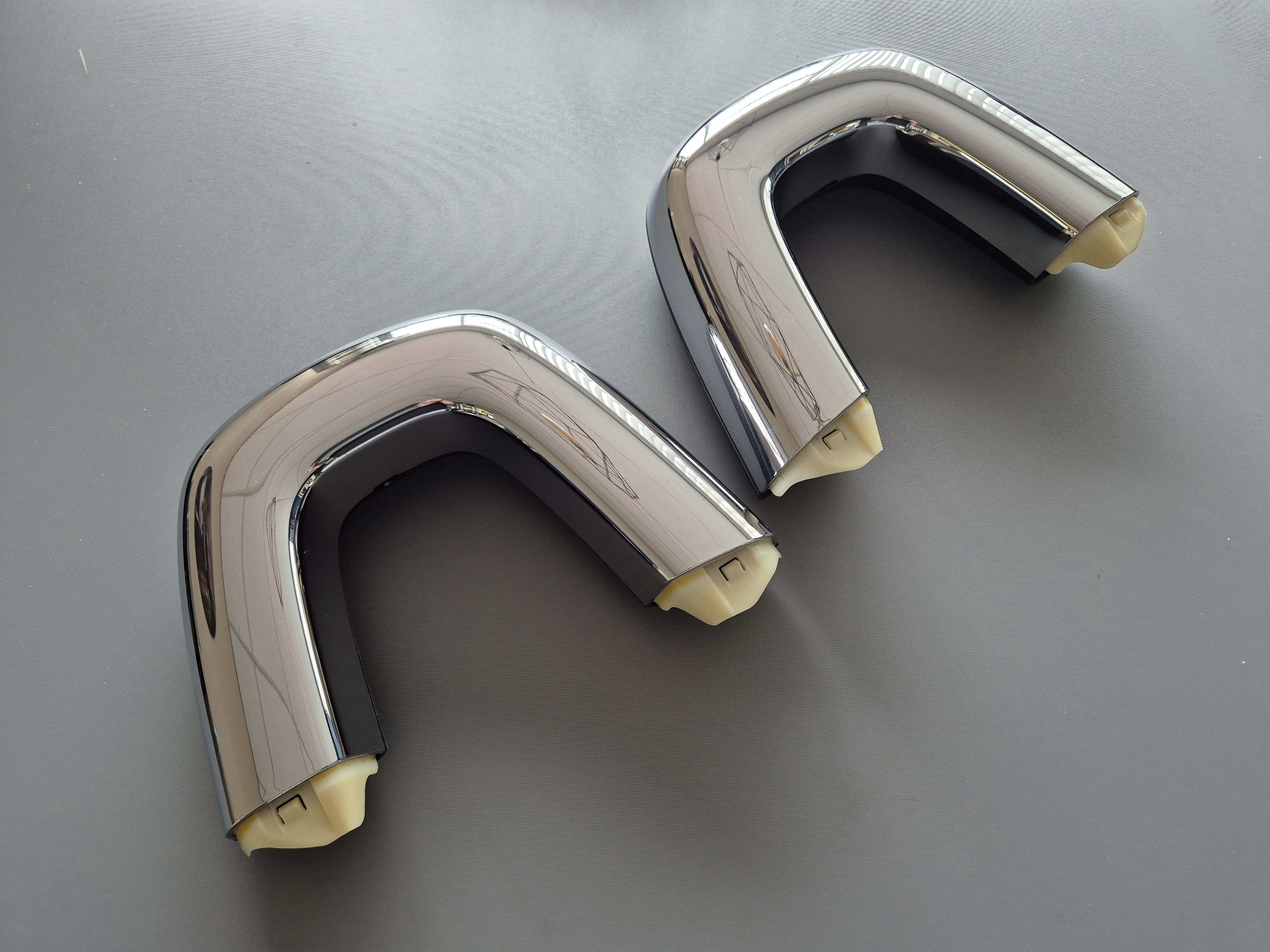 Gebruikt set 2x Rolbeugel Bekleding Chroom voor de Mazda MX5 MX-5 NC