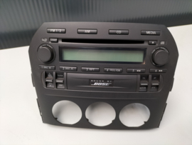 Gebruikt Originele Bose Radio | CD wisselaar zwart voor de Mazda MX-5 NC (2005-2008)