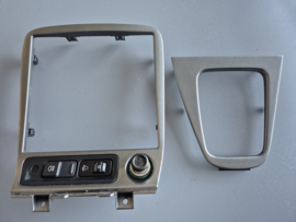 Set 2x Frame middenpaneel dashboard gebruikt Mazda MX5 NB/NBFL