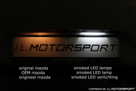 Mazda MX5 MX-5 ND Smoked LED Kenteken Plaat Verlichting