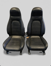 Set Stoelen zwart leder voor een Mazda MX-5 NA