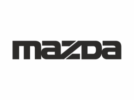 Sticker Logo Mazda Zwart | Mazda MX5 MX-5