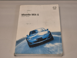 Mazda MX5 MX-5 origineel Engels instructie boekje 8S93 voor de NBFL