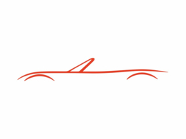 Sticker Car rood | Mazda MX5 MX-5