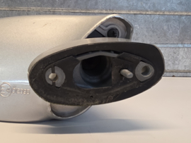 Rechter Spiegel handbediend manuel (2) gebruikt voor de Mazda MX-5 NB Zilver