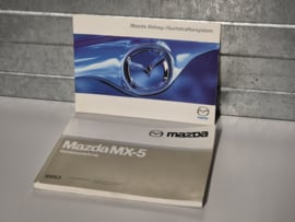 Mazda MX5 MX-5 set originele Duitse Instructie boekjes 8M63 voor de NB uit 1997