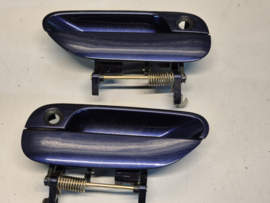 Set Deurgrepen Deurgreep Twins Blauw gebruikt voor de Mazda MX5 NBFL
