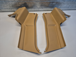 Setje Zijkappen Kunststof (gordelkap) TAN gebruikt voor de Mazda MX-5  NA 1.8