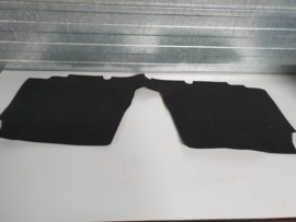 Tapijt Bekleding achter voorstoelen Zwart gebruikt voor een Mazda MX-5 NB/NBFL