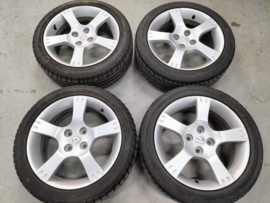 Set  Velgen Twins org. Mazda met Dunlop banden 205/45/R16 Mazda MX-5 NB/NBFL