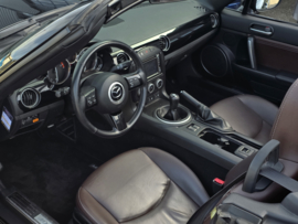 Mazda MX5 MX-5 Cabrio NC 1.8 | 2012 Kyudo Zwart Coupe Hardtop