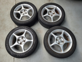 Set Velgen Enkei Origineel Mazda met WERK banden 195/50/R15 Mazda MX-5 NA/NB/NBFL