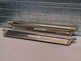 Gebruikt Set Dorpellijsten Instaplijsten origineel RVS voor Mazda MX5 NB