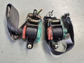Set gordels zwart AMERIKAANS gebruikt  voor de Mazda MX-5 NB