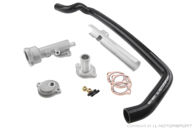 Uitverkocht = Mazda MX5 MX-5 NA 1.6 Koelwater Reroute Kit I.L.Motorsport