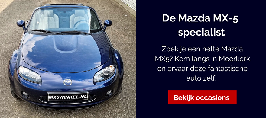 De Mazda MX5 specialist