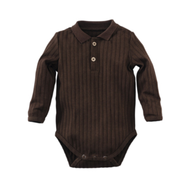 Z8 Twin Rib Bodysuit Basten - Double Espresso