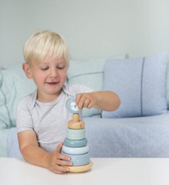 Little Dutch tuimelpiramide blauw