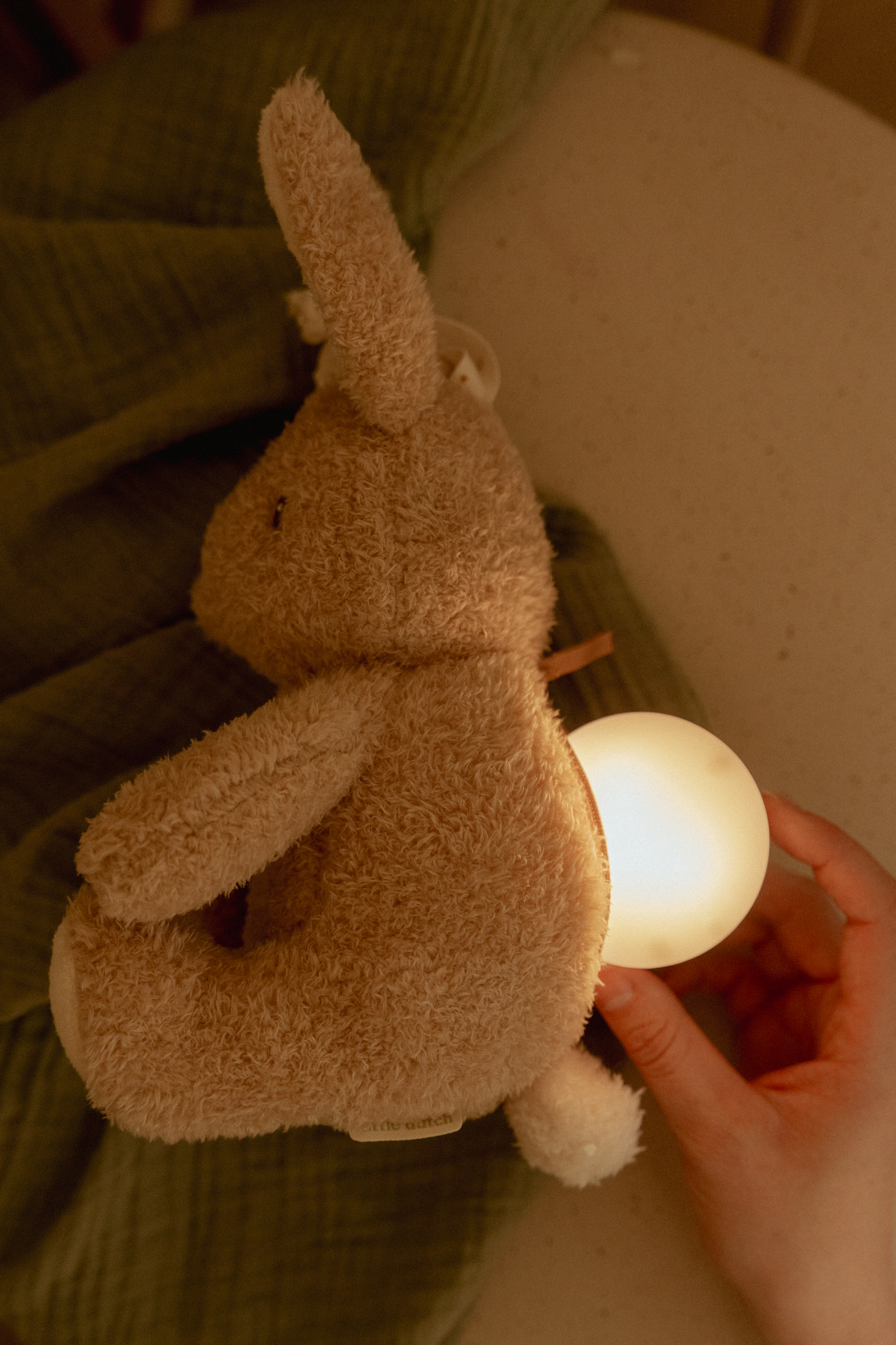 Little Dutch Knuffelkonijn Licht & Geluid