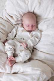 Feetje Broek AOP Offwhite Melange - Mini Adventurer